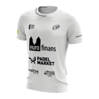 Bullpadel Paquito Navarro Linde T-shirt bianca 2022