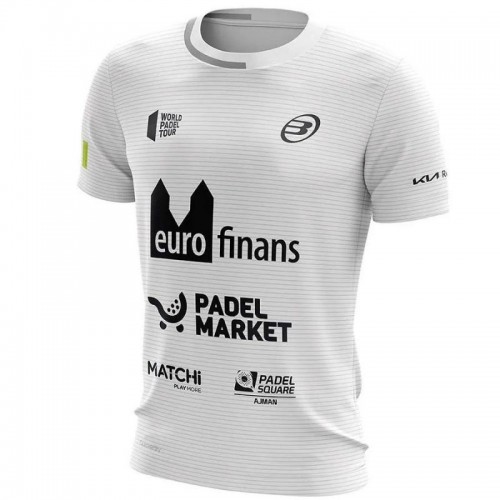 Camiseta Bullpadel Paquito Navarro Linde Blanco Junior Camiseta Bullpadel Paquito Navarro Linde Blanco Junior