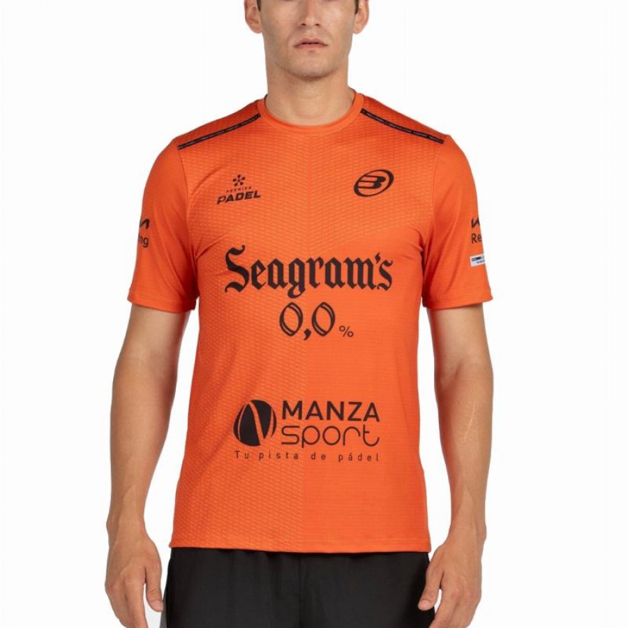 Camiseta Bullpadel Paquito Navarro Premier Padel Mesia Clay  Oferta + Barato