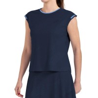 Maglietta blu navy Bullpadel Pinatar