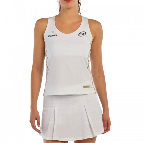 Camiseta Bullpadel Premier Padel Acora Blanco Camiseta Bullpadel Premier Padel Acora Blanco
