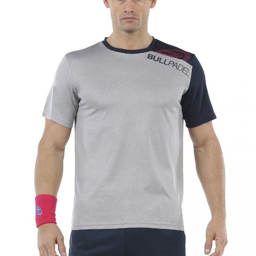 Bullpadel Unut Grigio Medio Vigore T-Shirt - Barata Oferta Outlet
