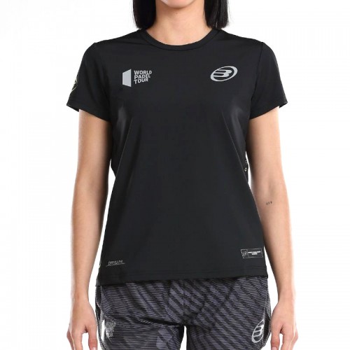 Camiseta Bullpadel WPT Llama Negro Camiseta Bullpadel WPT Llama Negro
