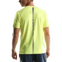 T-shirt Bullpadel WPT Tefilo giallo fluoro di limone - Barata Oferta Outlet