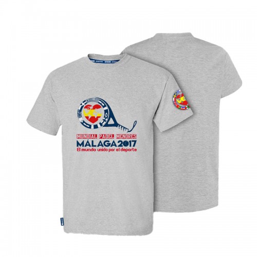 Camiseta Cartri Malaga Gris Melange