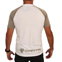 Camiseta Cartri Match Blanco Gris Junior  Oferta + Barato