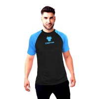 Cartri Maglietta Gara Nero Blu  Offerta + Economico