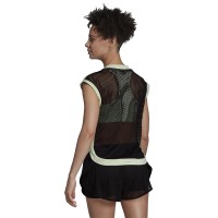 Camiseta con Top Adidas New York Verde Negro - Barata Oferta Outlet