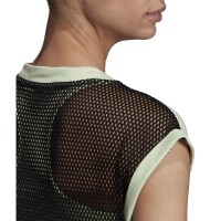 Camiseta con Top Adidas New York Verde Negro - Barata Oferta Outlet