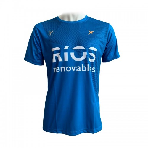 Camiseta Drop Shot Pablo Lima Azul 2022 Camiseta Drop Shot Pablo Lima Azul 2022