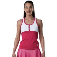 Drop Shot Sol Azalea Rose Blanc T-Shirt  Offre - Pas cher