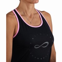 Camiseta Endless Cercle Negro Rosa