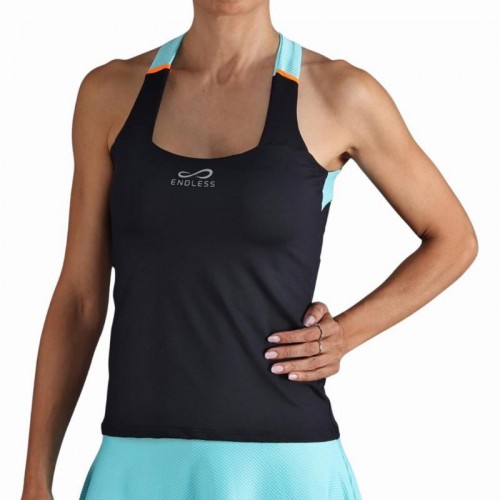 Endless Cross Black Aqua T-Shirt