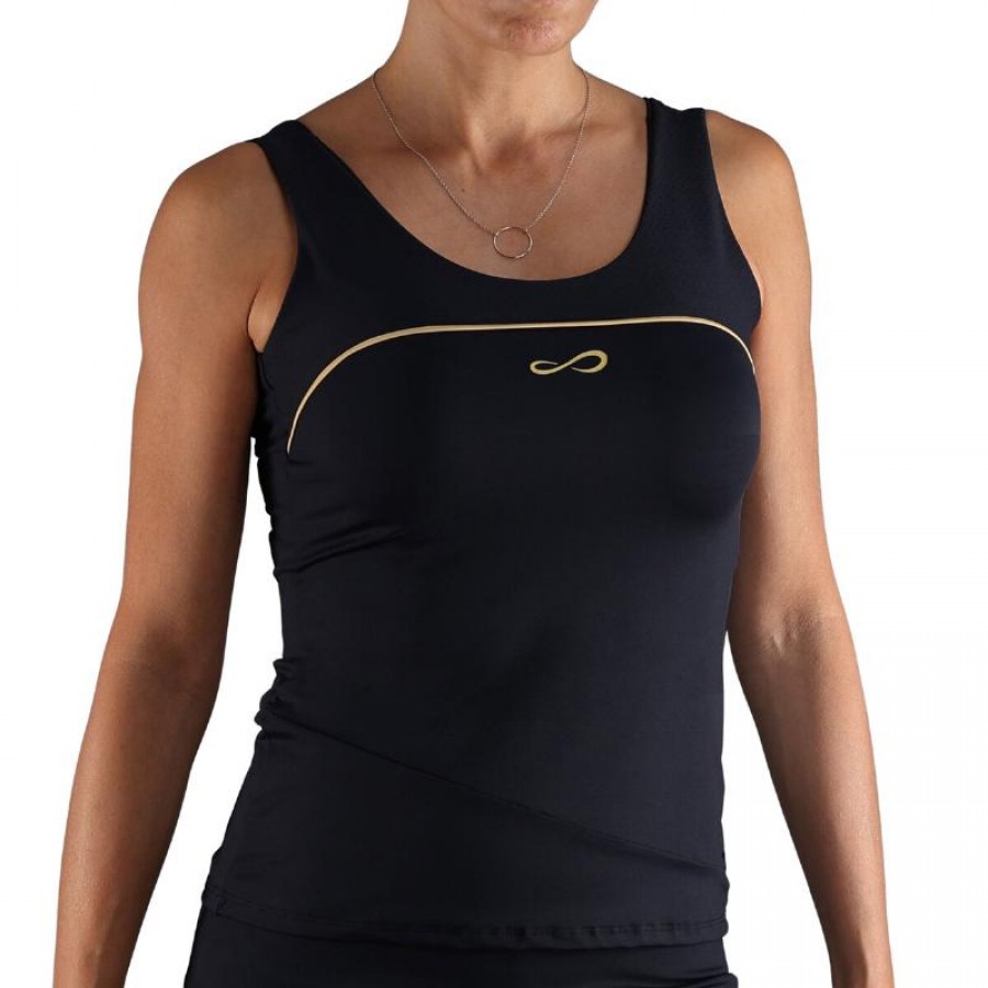 Camiseta Endless Curve Negro  Oferta + Barato