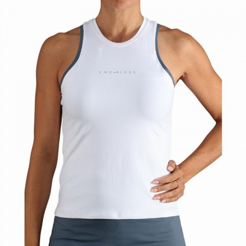 Camiseta Endless Essential Blanco Denim