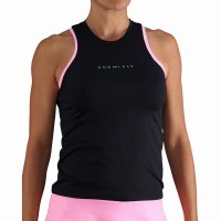 Camiseta Endless Essential Negro Rosa