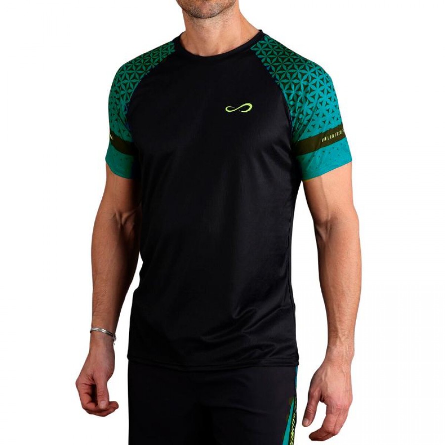Camiseta Endless Feisty Geo Petrol Black  Oferta + Barato