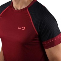 Camiseta Endless Feisty Sleeves Wine  Oferta + Barato