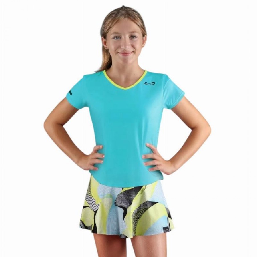 Camiseta Endless Glory Azul Junior  Oferta + Barato