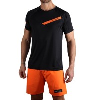 Endless Tracer Maglietta Nero Arancio  Offerta + Economico