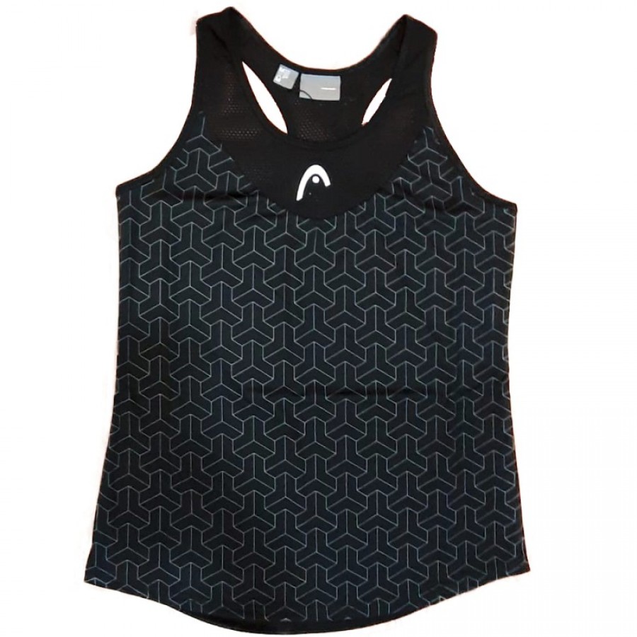 Head Alpha Black Women's T-Shirt  PADELPOINT Head Alpha Black Women's T-Shirt