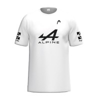 Camiseta Head Arturo Coello Blanco Negro  Oferta + Barato