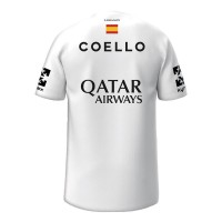 Camiseta Head Arturo Coello Blanco Negro  Oferta + Barato
