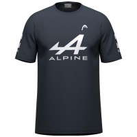 Camiseta Head Arturo Coello Sponsors Azul Marino  Offer + Cheap