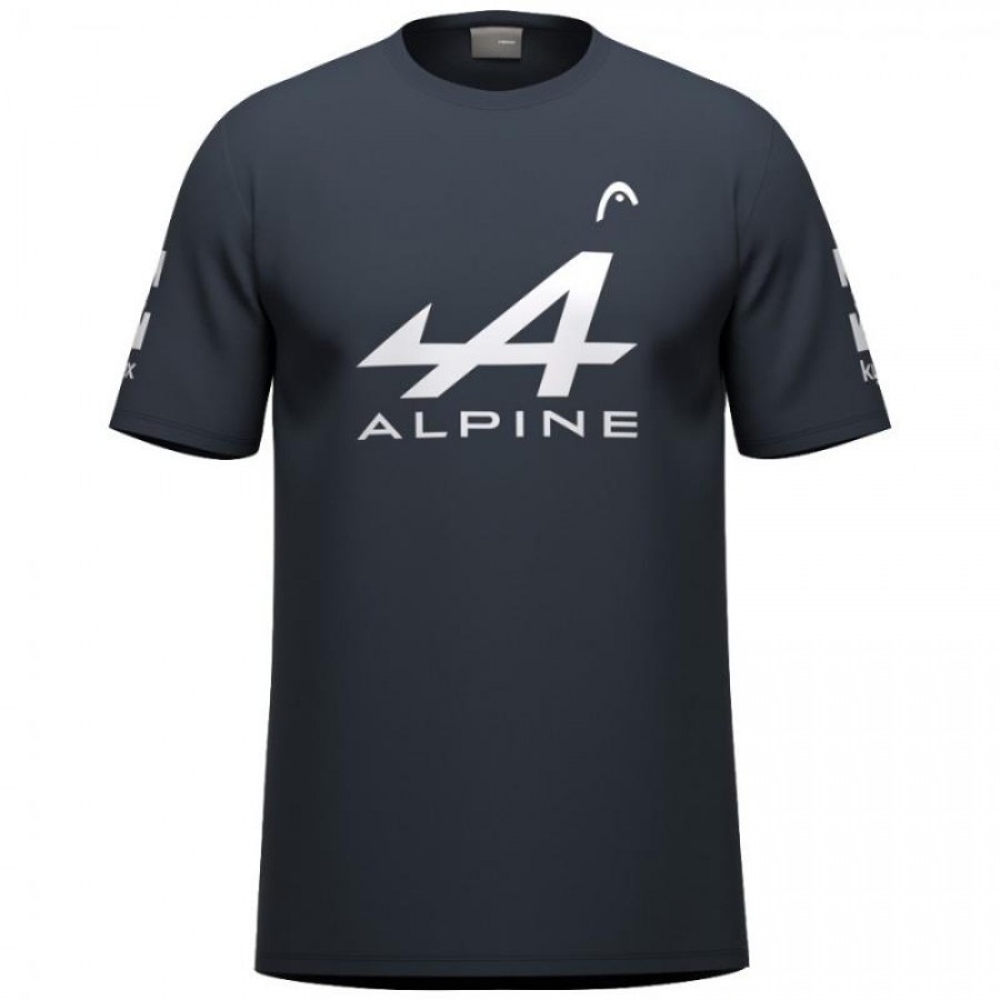 Camiseta Head Arturo Coello Sponsors Azul Marino  Offer + Cheap