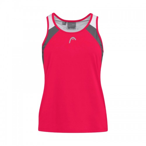 Camiseta Head Club 22 Top Magenta Mujer Camiseta Head Club 22 Top Magenta Mujer