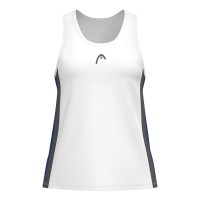 Head Club 25 Tech Bianco Blu Royal Maglietta Donna  Offerta + Economico