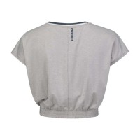 Head Crop Top Blu Navy T-Shirt Donna  Offerta + Economico