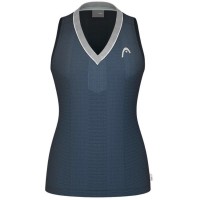 Head Performance Navy Blue Silver Maglietta da donna  Offerta + Economico