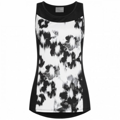 Camiseta Head Performance Blanco Negro Camiseta Head Performance Blanco Negro