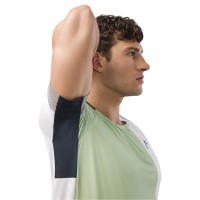 Camiseta Head Play Tech Blanco Verde  Oferta + Barato