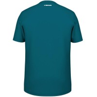 Camiseta Head Rainbow Azul Teal  Oferta + Barato