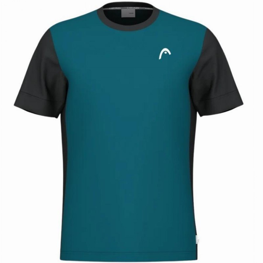 Camiseta Head Slice Azul Teal  Oferta + Barato