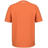 Camiseta Head Slice II Naranja  Oferta + Barato