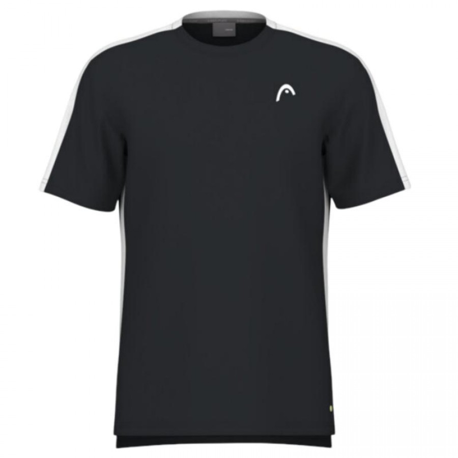 Camiseta Head Slice Negro Junior  Oferta + Barato
