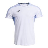 Camiseta Joma Challenge Blanco Azul Claro