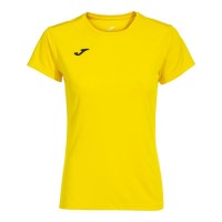 Camiseta Joma Combi Amarillo Mujer