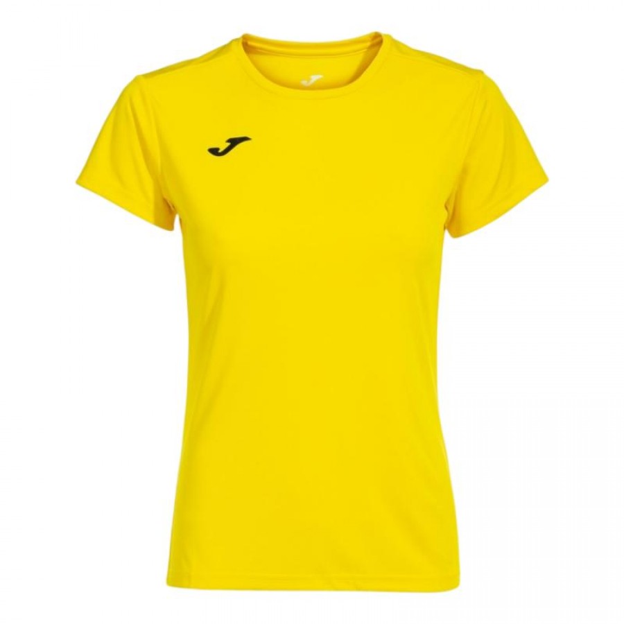 Camiseta Joma Combi Amarillo Mujer