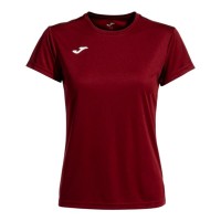 Camiseta Joma Combi Burdeos Mujer