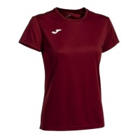 Camiseta Joma Combi Burdeos Mujer
