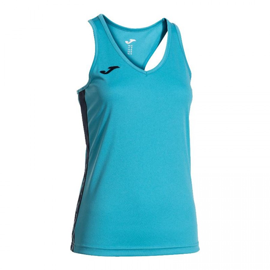 Joma Olimpiada Turquoise Navy Blue Women''s T-Shirt