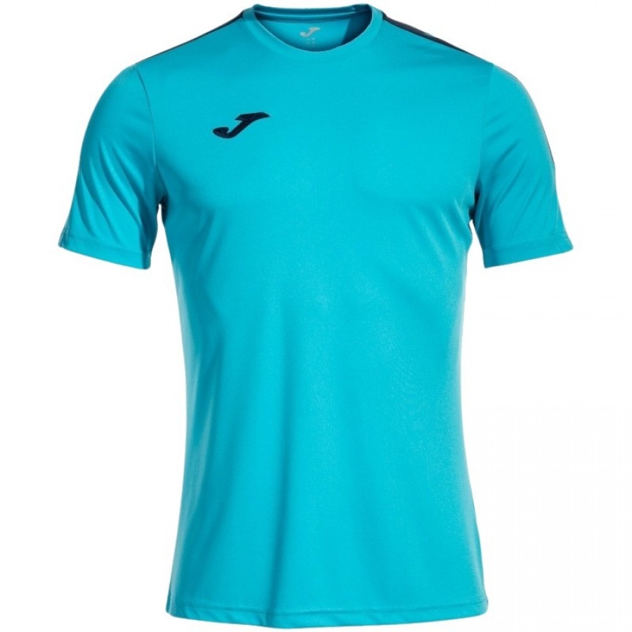 Joma Olimpiada Turquoise Fluor Navy T-Shirt  Offer + Cheap
