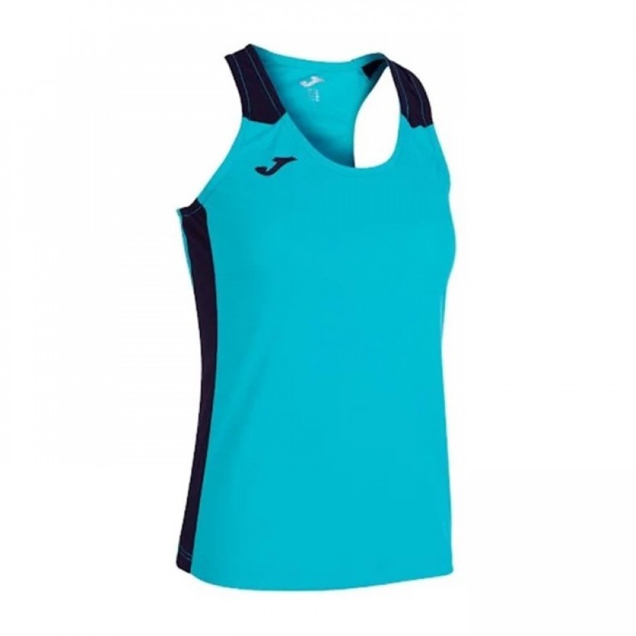 Camiseta Joma Record II Turquesa Marino Mujer