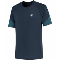Camiseta Kswiss Hypercourt Mesh Crew 3 Peacoat Indian Teal  Oferta + Barato
