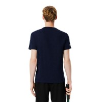 Camiseta Lacoste Daniil Medvedev Tenis Azul Marino  Oferta + Barato