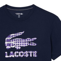 Camiseta Lacoste Daniil Medvedev Tenis Azul Marino  Oferta + Barato